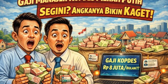 Gaji dan Tunjangan, Total Penghasilan Manajer Kopdes Merah Putih Bikin Melirik