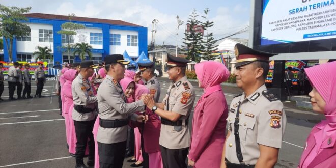Rotasi Besar di Polres Tasikmalaya, 12 Perwira Resmi Berganti